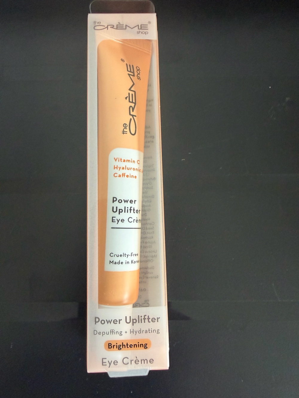 Sealed The Creme Shop Power Uplifter Eye Cream - Vit C